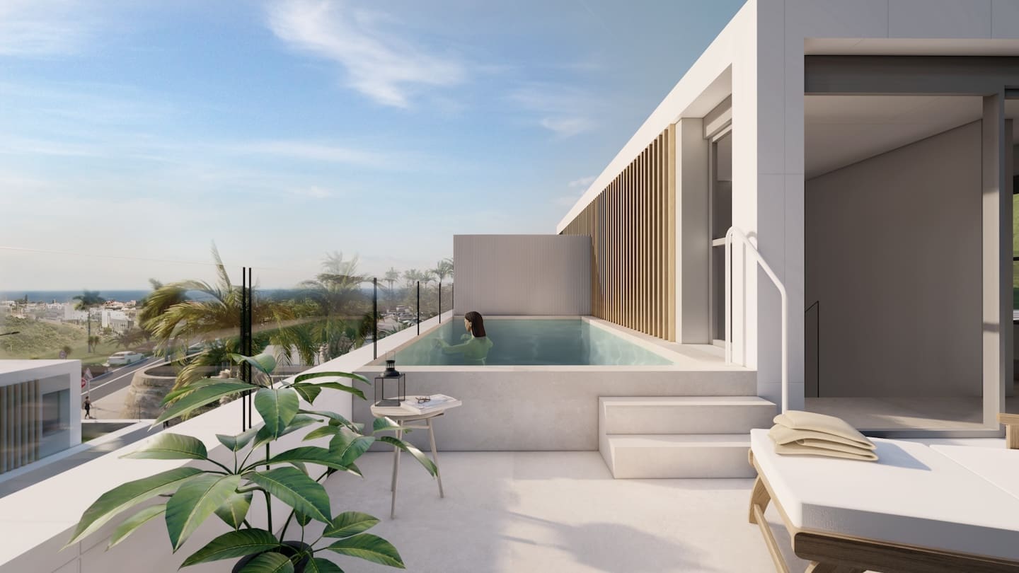 Ocean Winds Residences Estepona 8SOLARIUM VIEWS Ocean Winds Residences: Exclusive Townhouses