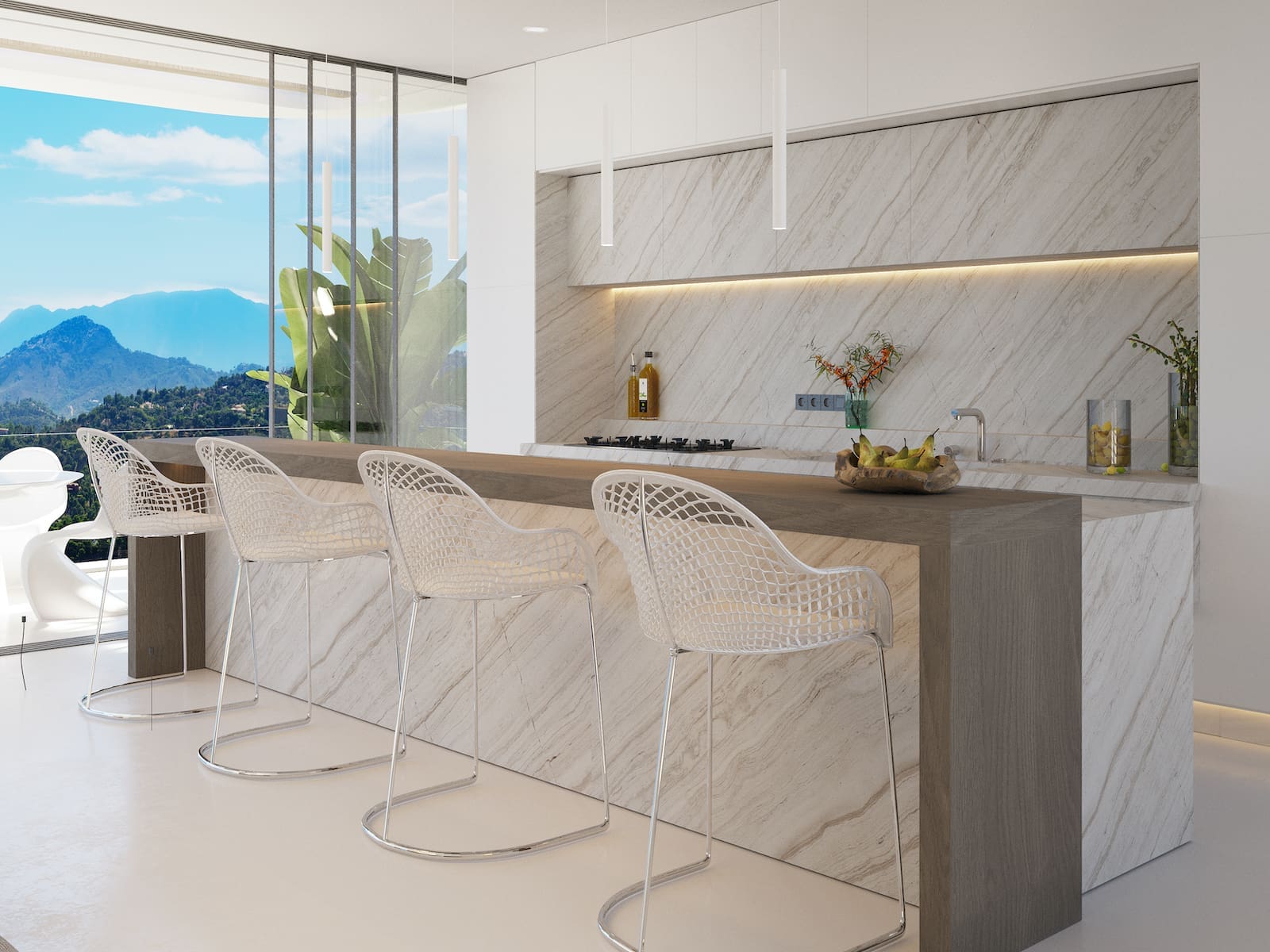 Vista Lago Kitchen 2 Vista Lago Residences Real de la Quinta Benahavis MDR Luxury Homes