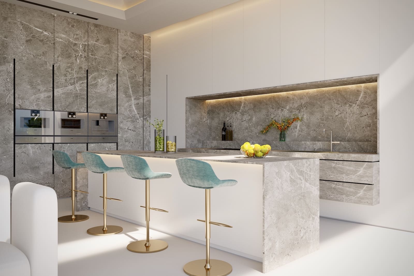 Vista Lago Kitchen 4 Vista Lago Residences Real de la Quinta Benahavis MDR Luxury Homes