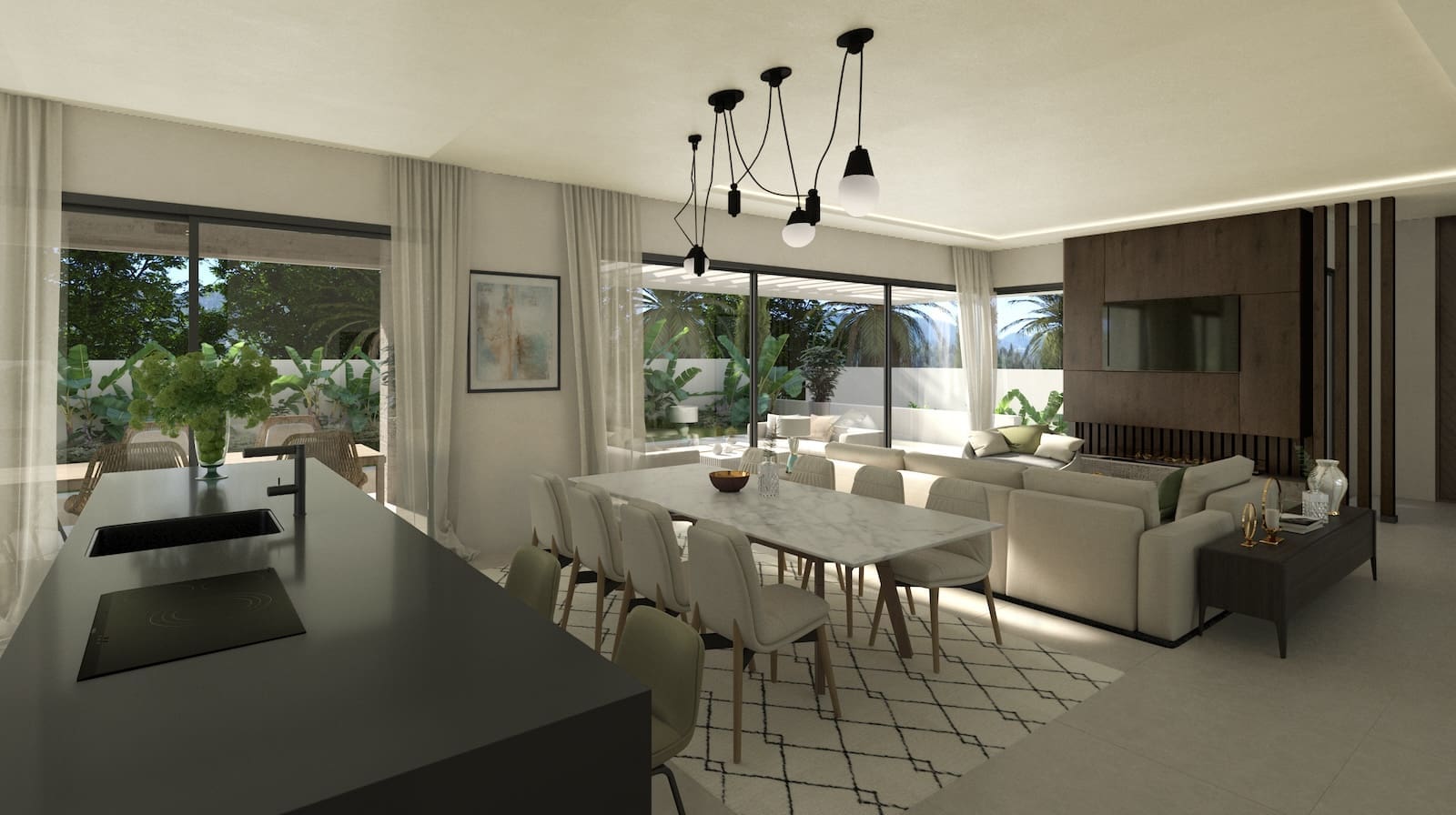 One Bali Villas SALON-MOD One Bali Villas La Cala de Mijas