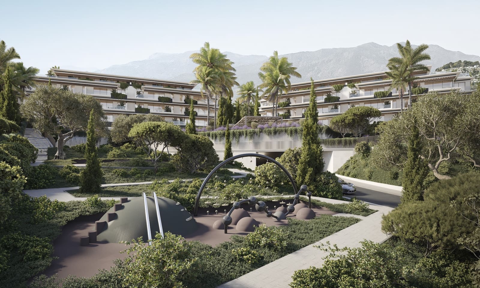 Emerald View Exterior 9 Emerald View luxury residences in Mijas with panoramic sea views – MDR Luxury Homes