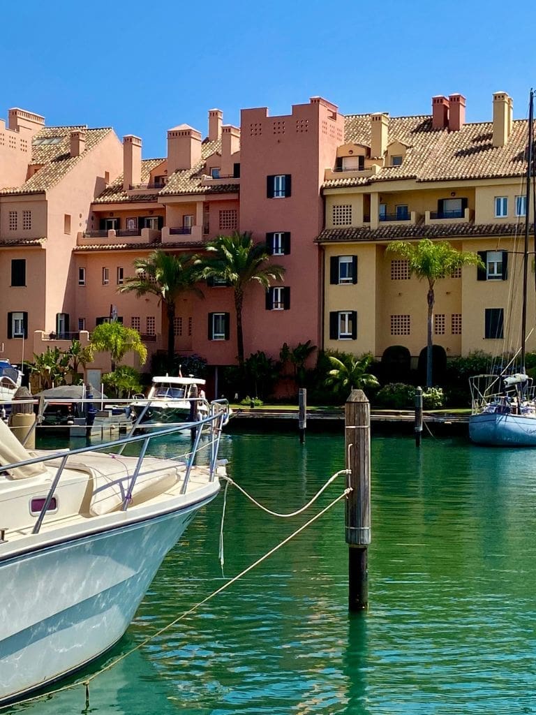 Sotogrande marina met boten