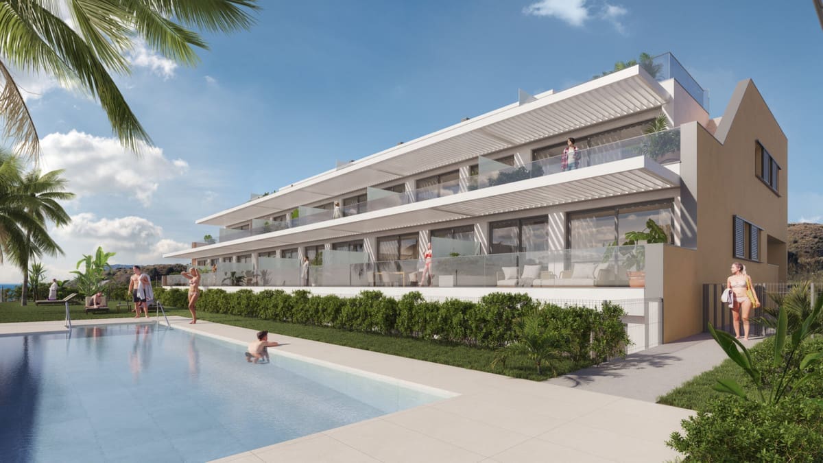 Nieuwbouwappartement op de begane grond in Benajarafe – MDR-1175