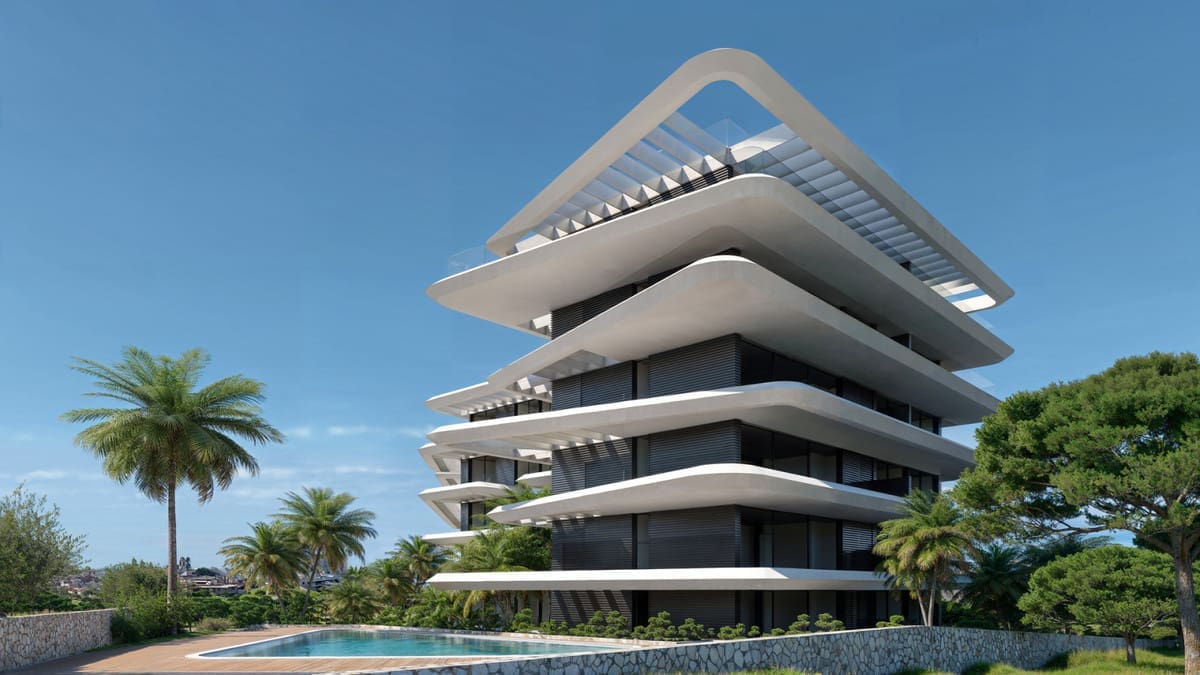 Nieuwbouwappartement op de tussenverdieping in Estepona – MDR-1200