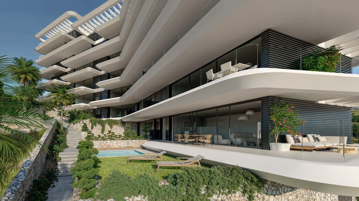 Nieuwbouwappartement op de tussenverdieping in Estepona – MDR-1200