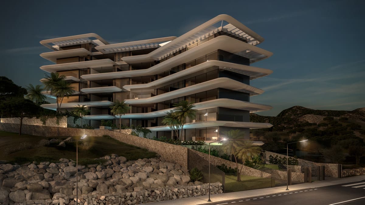 Nieuwbouwappartement op de tussenverdieping in Estepona – MDR-1200