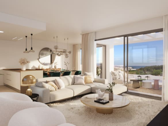 Nieuwbouwappartement op de bovenste verdieping in Estepona – MDR-1171
