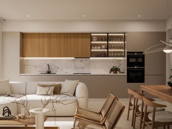 Semi-detached new-construction home in Cerros del Aguila – MDR-1078