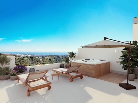 Nieuwbouwappartement op de tussenverdieping in Marbella – MDR-1126