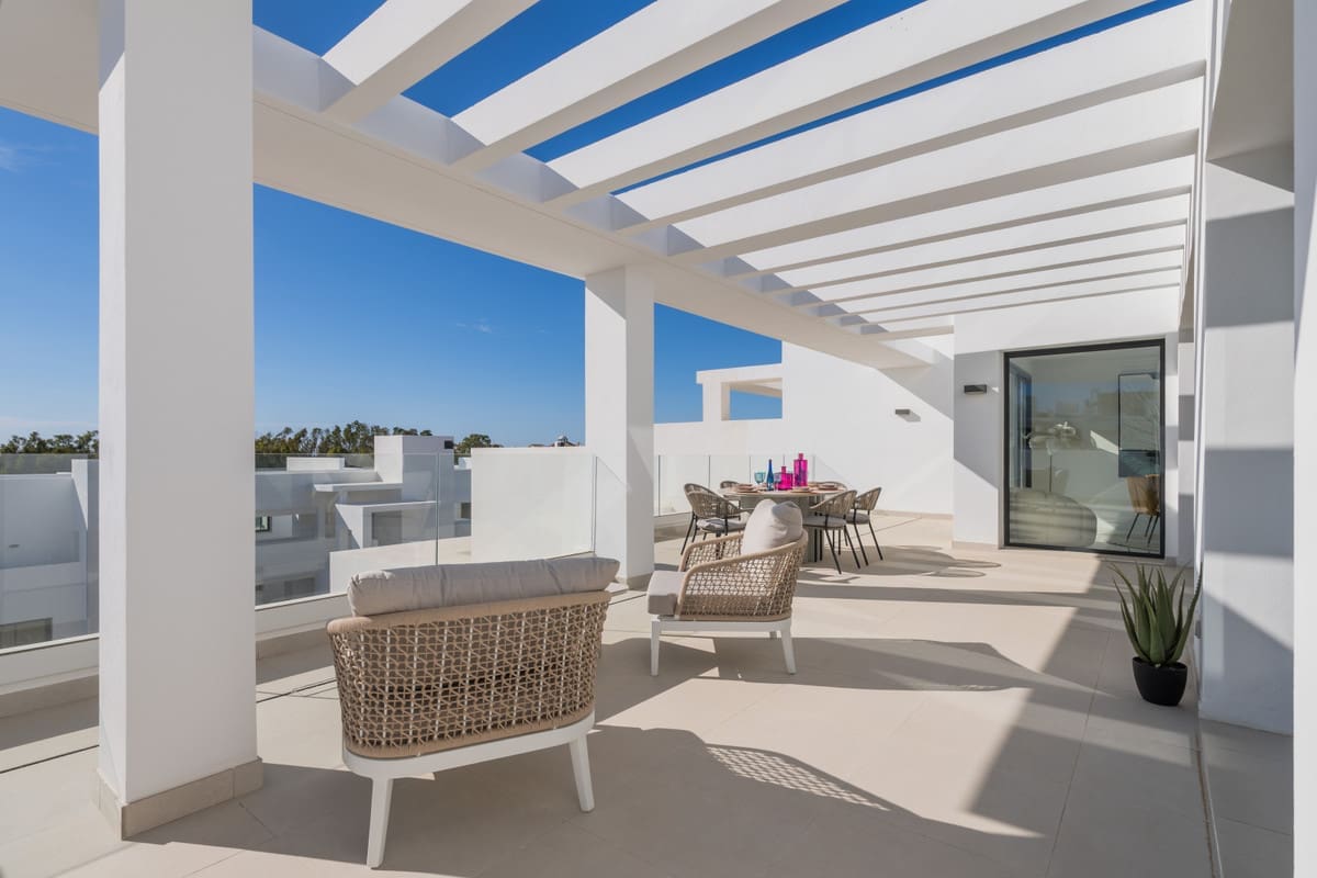 Nieuwbouwappartement op de bovenste verdieping in Estepona – MDR-1171