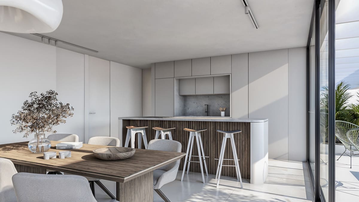 Nieuwbouwappartement op de tussenverdieping in Estepona – MDR-1200