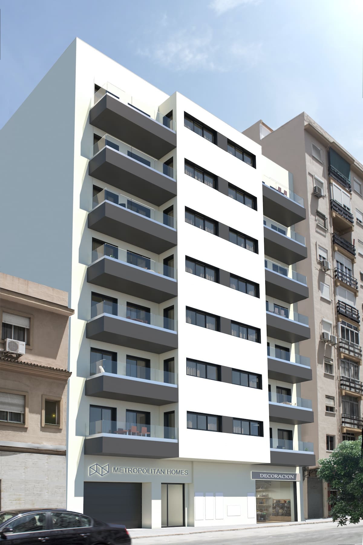 Metropolitan Homes Malaga EGROSS – CALLE_AR Metropolitan Homes, City apartments in Malaga