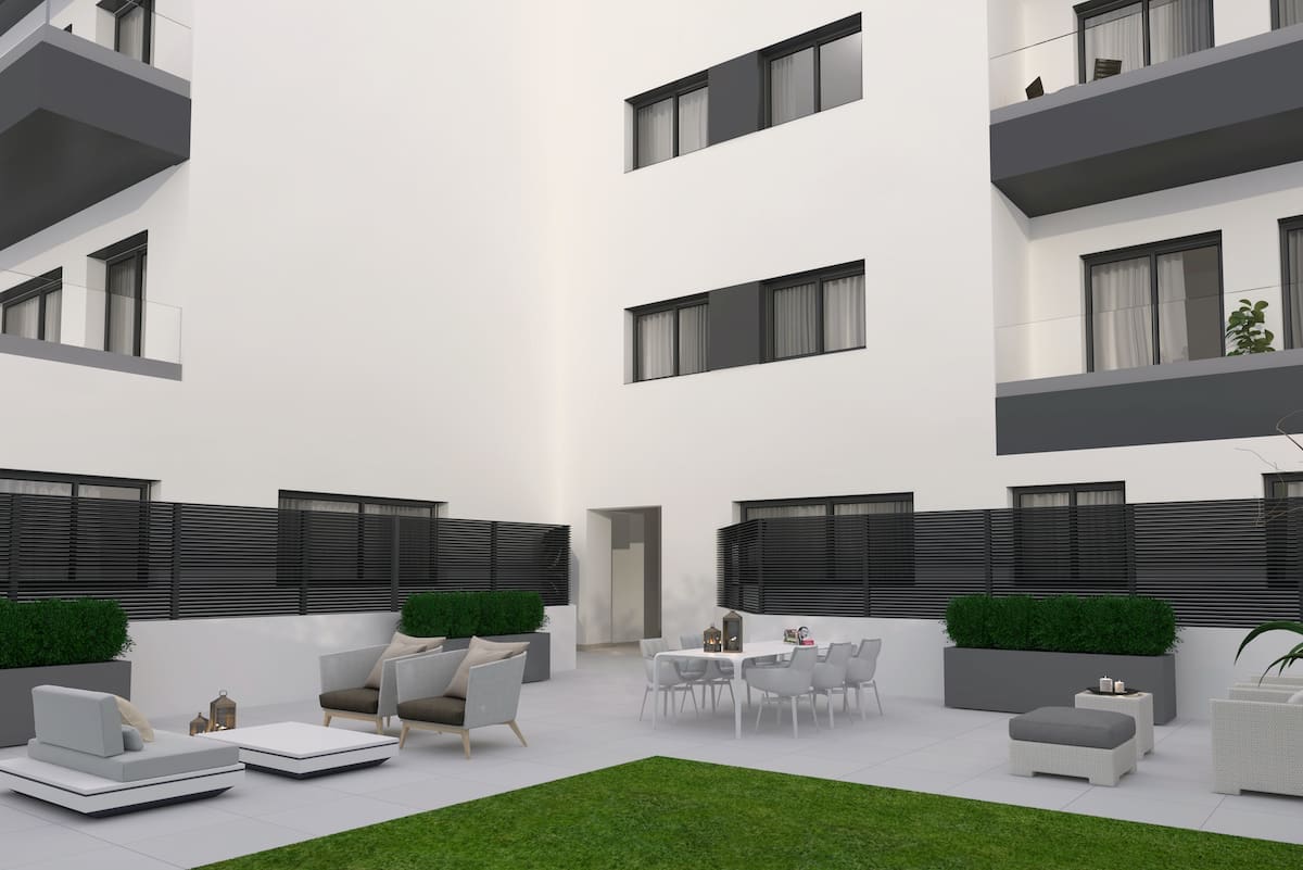 Metropolitan Homes Malaga PATIO_07202022 Metropolitan Homes, City apartments in Malaga