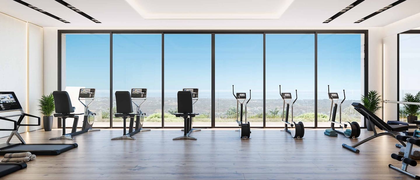 Club House-Gym La Finca de Jasmine - Luxe Villa's in Benahavis