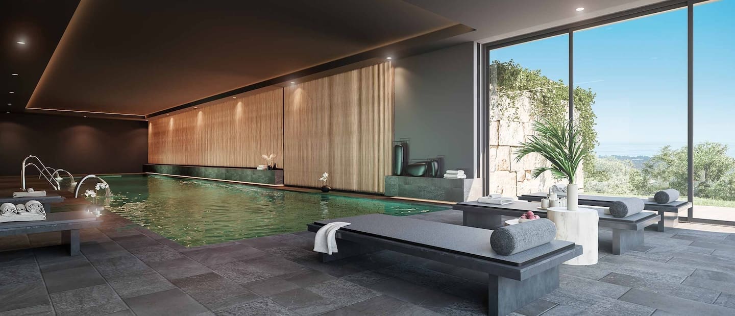 Club House-Spa2 La Finca de Jasmine - Luxe Villa's in Benahavis