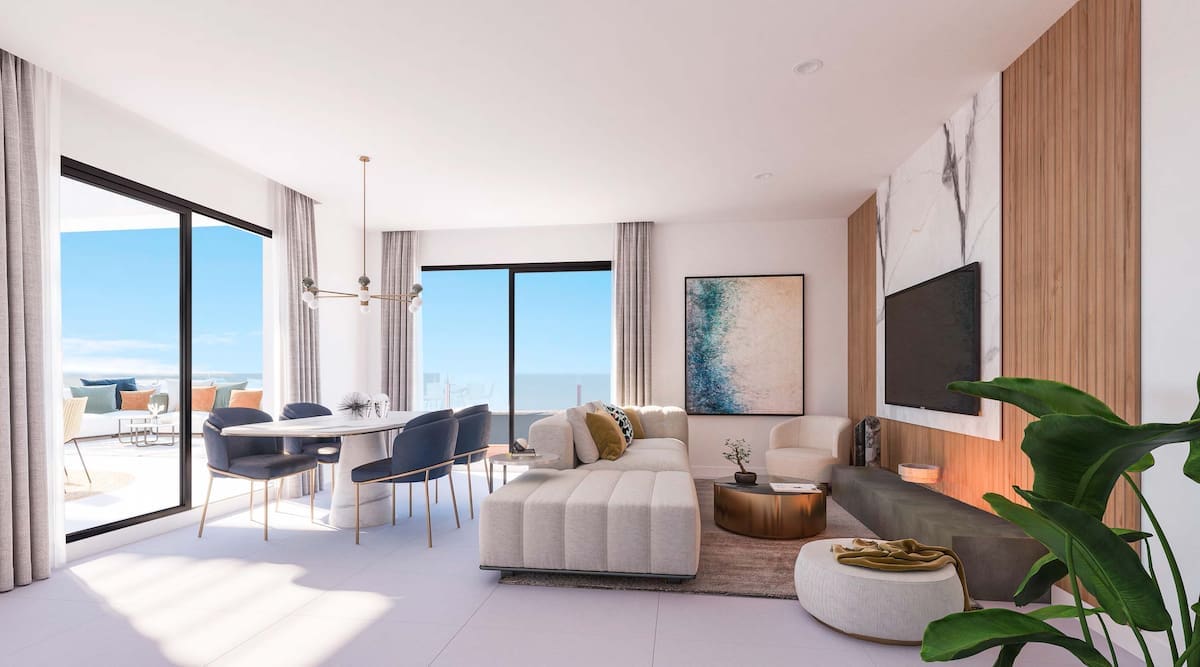 SUNSET BENALMADENA SALON Mane residences benalmadena