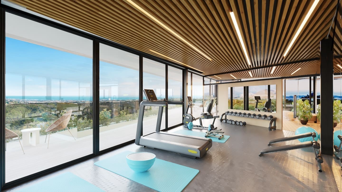 V05_TIARA_GYM02 Tiara Benahavis MDR Luxury Homes