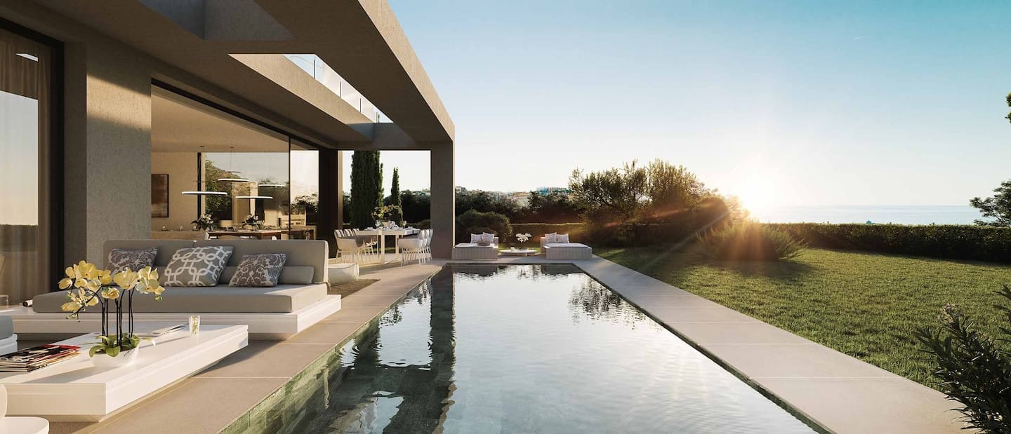 Villa Laurel-Exterior-Pool La Finca de Jasmine - Luxe Villa's in Benahavis