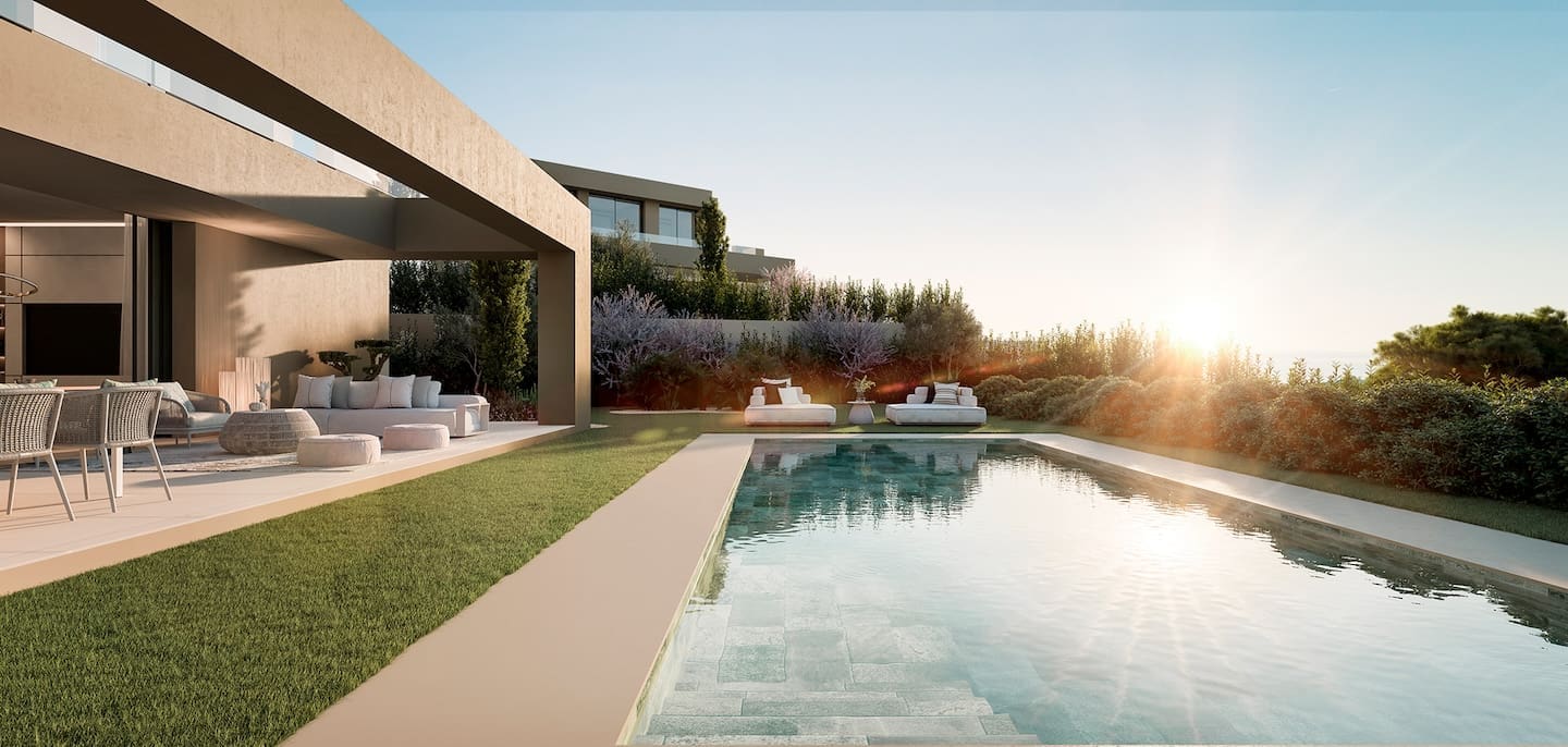 Villa Menta -Menta-Side-View La Finca de Jasmine - Luxe Villa's in Benahavis