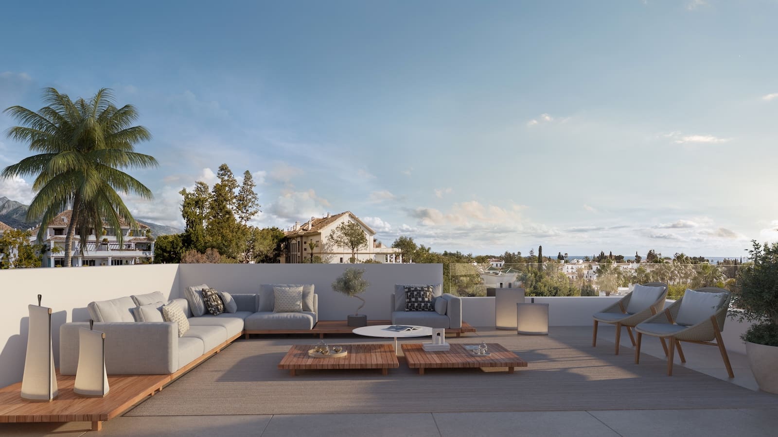 Noura Sky luxury villa with panoramic views Marbella Golden Mile MDR ROOFTOOP 1 Noura Sky luxury villa with panoramic views Marbella Golden Mile – MDR